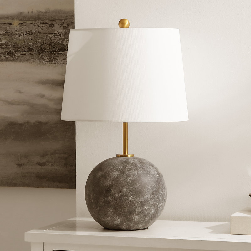 Lampe de table en rotin Keedon