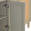 Armoire moderne à 4 portes avec portes en rotin 59,84 po Annaros, pour chambre à coucher, salon, bureau, assemblage facile 
