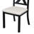 Raelene Modern 6-Piece Extendable Dining Table With Footrest,kitchen table set with Leaf,dining table set,dining room set-419587934