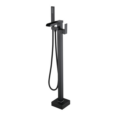 Robinet de baignoire autoportant monocommande à fixation au sol