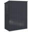 Vidaxl Garden Sheds Metal Outdoor Structures Storage Modern Weather Resistant-125281676
