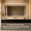 Miroir de salle de bain DEL-941990960