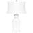 Ensemble de lampes de table en verre transparent 27,5 po Dalrymple