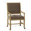 Lori Upholstered King Louis Back Arm Chair-2133003078-2133001076