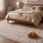 Tapis traditionnel ambré surteint uni gris crème ivoire beige rose, lavable à la machine, antidérapant à poils courts, adapté à l'intérieur et à l'extérieur, pour salon, chambre, salle à manger, entrée, couloir, bureau-183655843