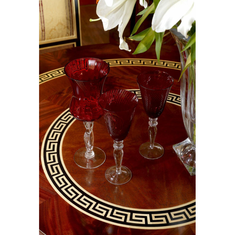 Empire Round Solid Wood Dining Table