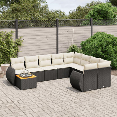 Ensemble de canapé de jardin Vidaxl