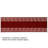 Custom Size Runner Rug 26 Inch Wide Choose Your Length Greek Key Meander Design Red Color-393926423