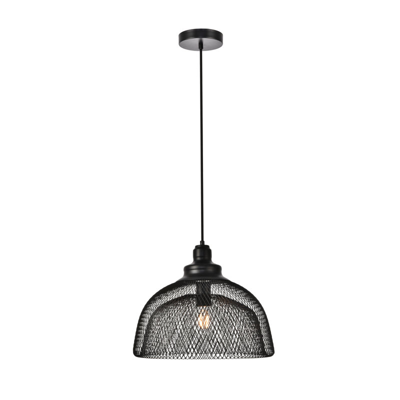 1 - Light Single Pendant, 72" H x 13.5" W x 13.5" D