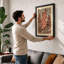 Radiant Bloom Botanical - Framed Print-1239971732-1239971734
