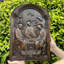 Icône en bois de style vintage de la Sainte Trinité (35,5 cm) – Art mural orthodoxe-1908819521-1908819526
