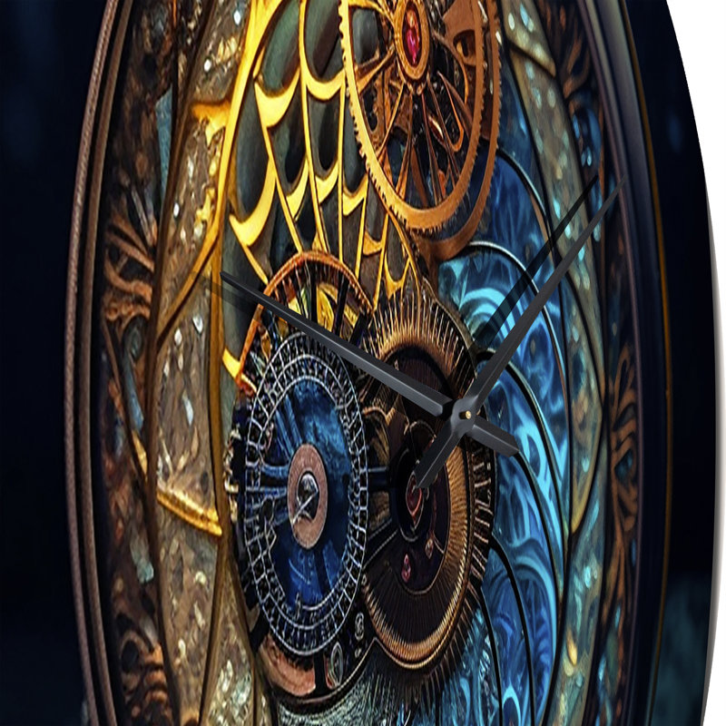 Horloge murale Bioluminescent Spiral Oceanic Astrolabe IV, Grand