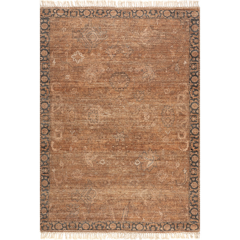  Tapis rétro Marigold, Rectangle 8 pi 6 po x 11 pi 6 po