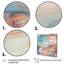 «Spring Miracles In Tender Retro Pastel I» sur toile, reproduction de 3 pièces-581436050