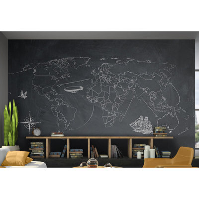 Small Travel Large Travel 2.31m x 300cm Wallpaper