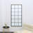 Decorative Large Rectangle Metal Window Pane Wall Mirror-1813672785