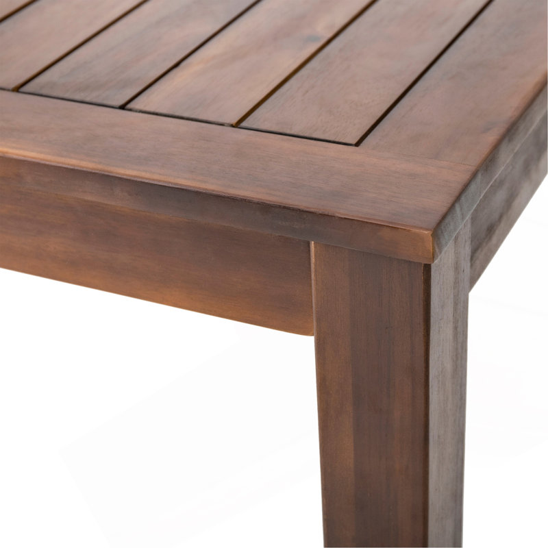 Outdoor Courtyard Table And Bench