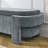 Linen Upholstered Bench with Large Storage Space-1546723218