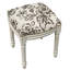 Tabouret de coiffeuse en bois massif Philomene-1264674617