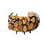 Handcrafted U Shaped Fireplace Steel Grate-756767495