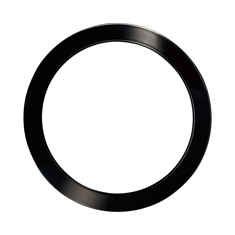 Garniture 5 lentille Chelmsford, H 11,82 po x l 11,82 po x P 0,52 po, Noir chromé