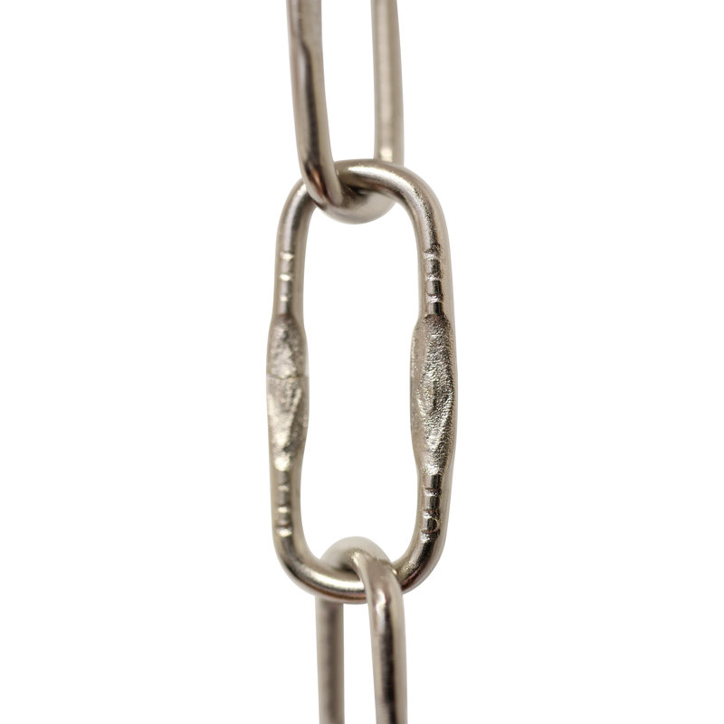 Chaîne de lustre, Nickel poli