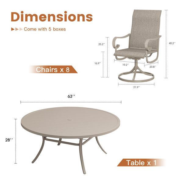 Dimensions du produit