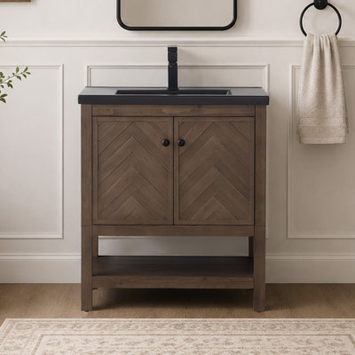 Ensemble de meuble-lavabo simple 30 po Chazden