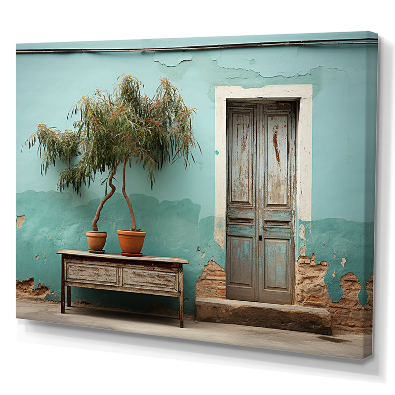Cuba Tranquily Retreat II, H 16 po x l 32 po x P 1 po, Cadre flottant doré