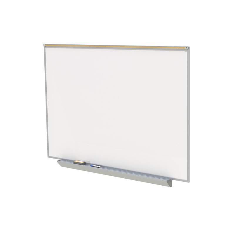Tableau blanc magnétique mural Ghent, 53 po x 149 po