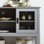 Buffet avec portes, gris
