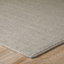 Tapis argent en laine crocheté à la main Dionne-21599237