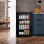 Living And Home 0.093m³ L Freestanding Mini Fridge with Freezer