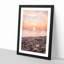 Sunset over Brighton Beach - Framed Print-56920676-56920681