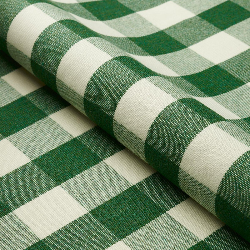 Dutton Buffalo Check Fabric, Emerald