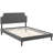 Corene Platform Bed with Squared Tapered Legs-717047249-693147522