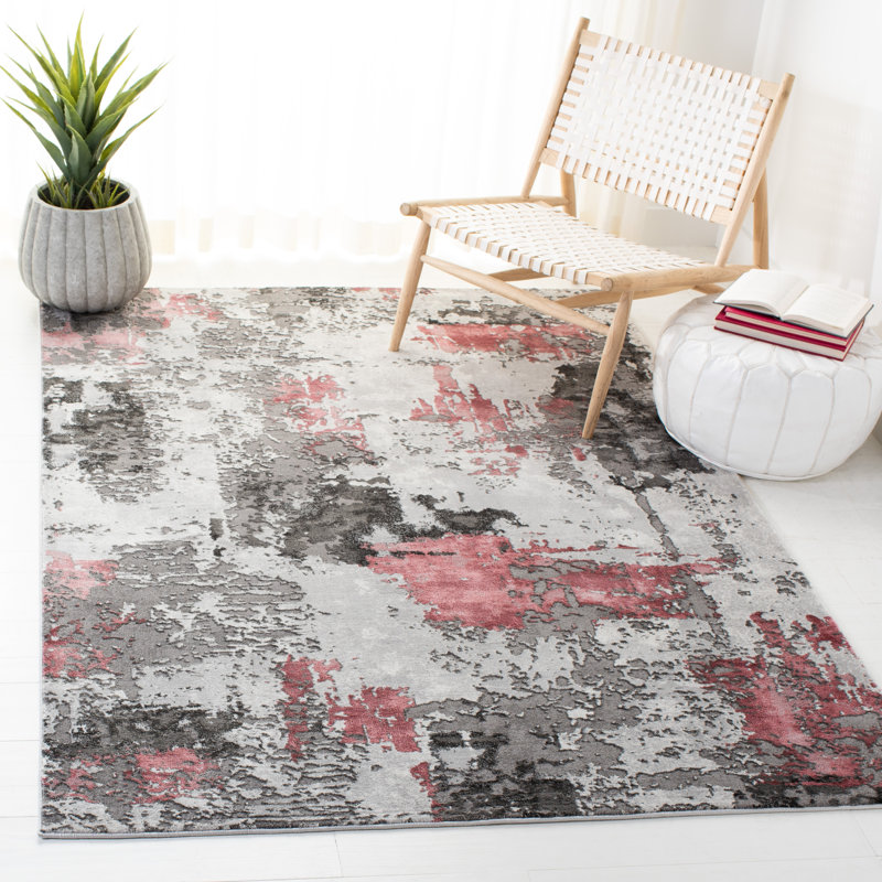 Craft Performance Abstract Rug, Rectangle 4' x 6'