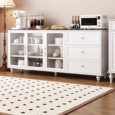 Solid Wood Minimalist Storage Cabinet