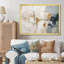 Minimalisme beige et or scandinave - art mural sur toile scandinave-1706962347-1706962343