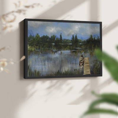 Un endroit tranquille - reproduction encadrée