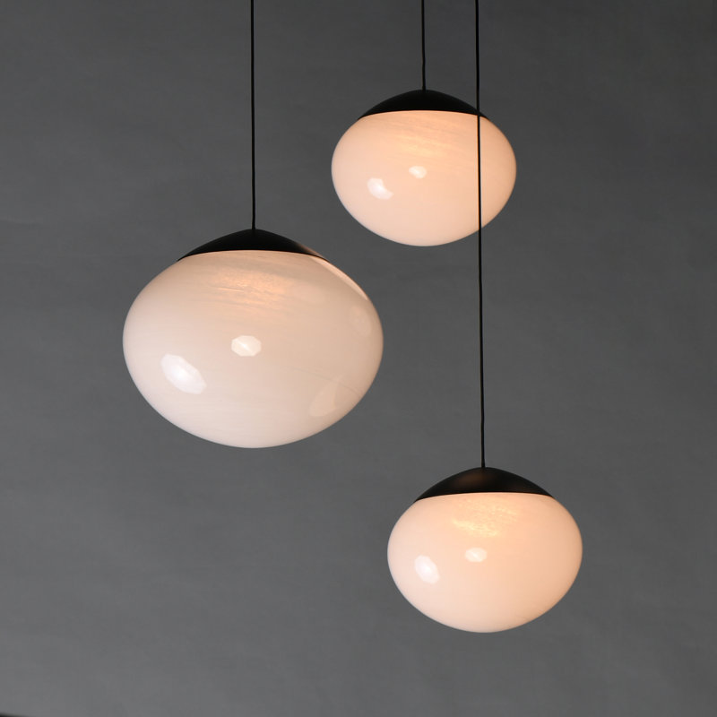 Luminaire suspendu Nimbus, 3, 3, H 8 po x l 20,5 po x P 20,5 po
