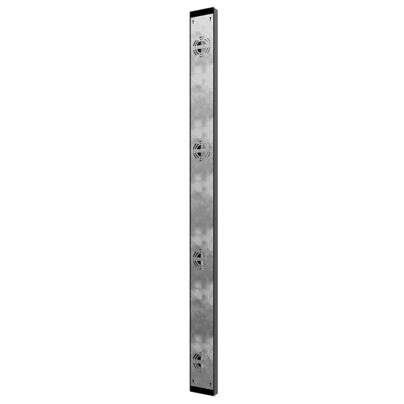 Avenue LED Outdoor Wall Lantern, 68" H x 5" W x 3" D