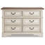 Commode à 6 tiroirs Heraldas Kelly Clarkson Home