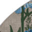 Tapis bleu intérieur et extérieur Botanical