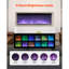 Electric Fireplace Three Sided Glass Wall Mounted Recessed 1500W-2035436162