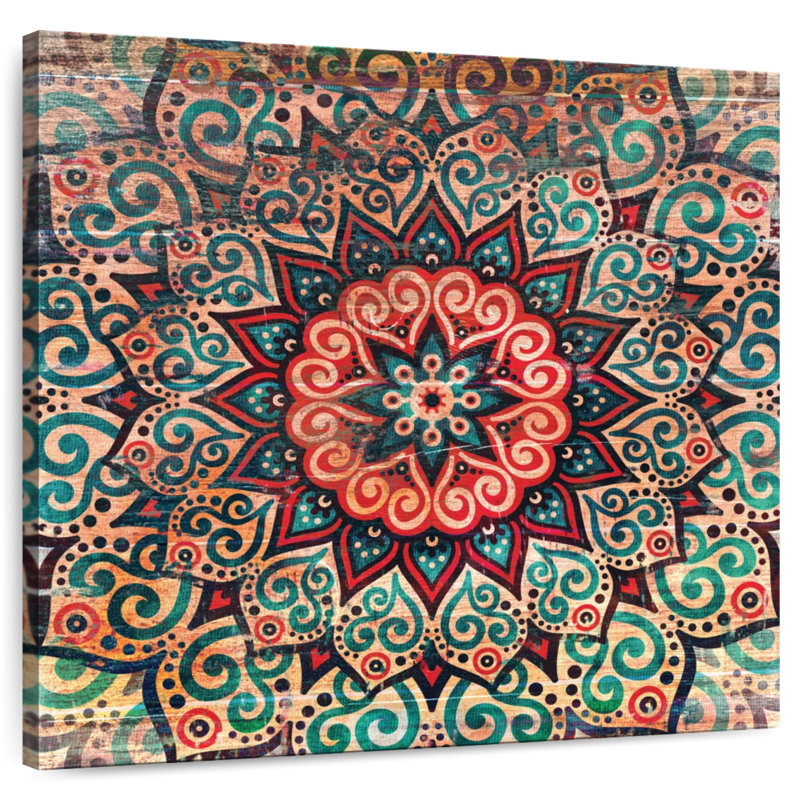 Mandala Kerner Arabesque, H 16 po x l 16 po