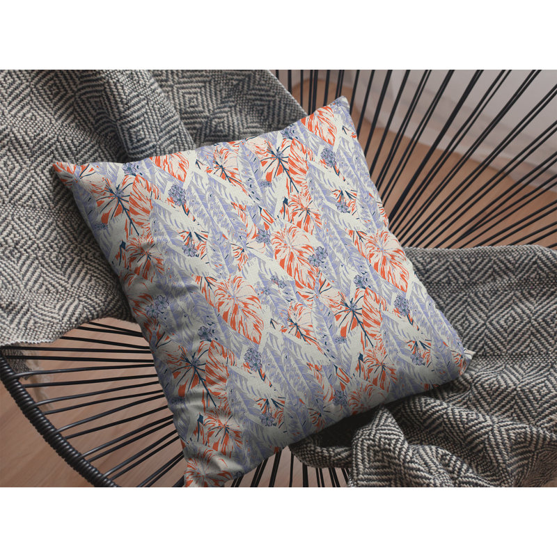 Housse et insert de coussin en faux suède Bernadine, 18 po x 18 po
