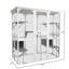 Cage à chat en bois blanc
