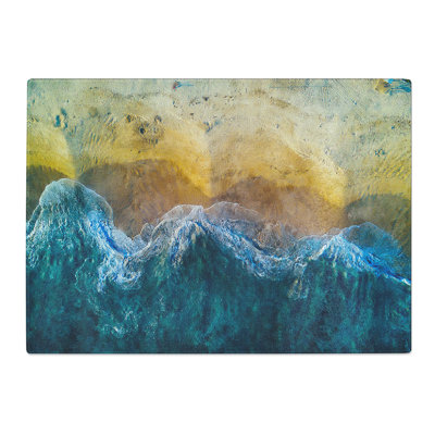 Incoming Waves Painting Chopping Board
