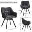 46.5cm H Polyester Upholstered Armchair-293849312